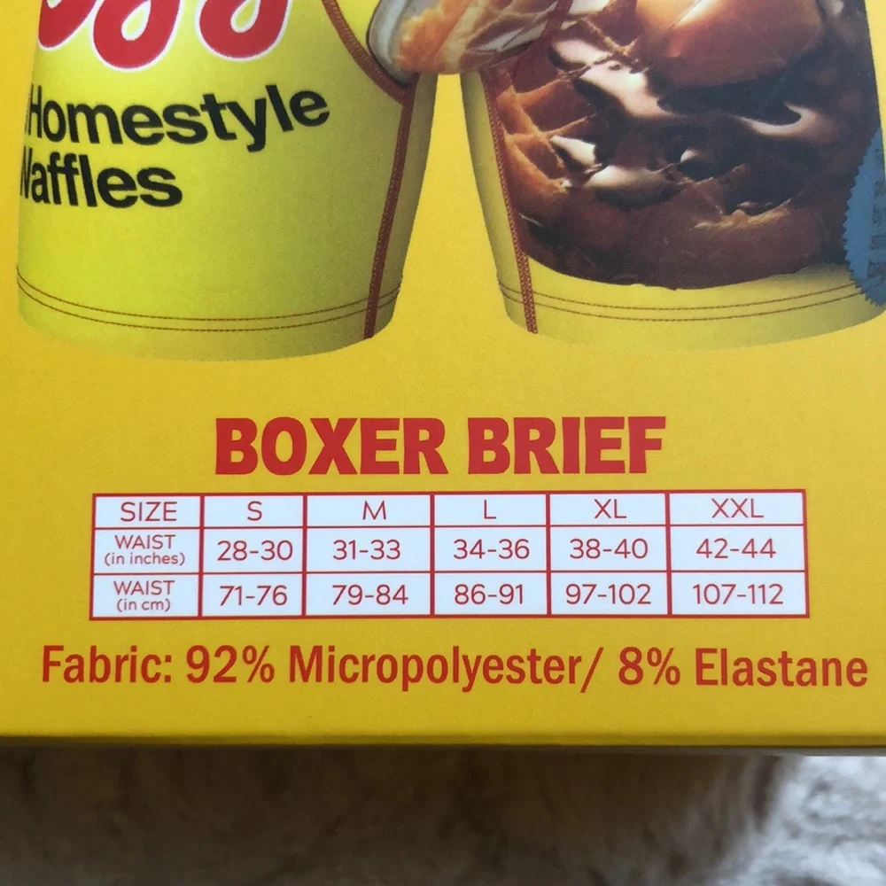 Men’s SWAG EGGO Waffles Novelty Boxer Briefs